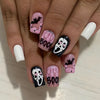 12 Sizes-24 Pcs Press On Nails Y148