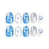 12 Sizes-24 Pcs Press On Nails JP2836