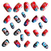 12 Sizes-24 Pcs Press On Nails Y1172