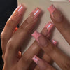12 Sizes-24 Pcs Press On Nails JP1564
