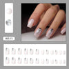12 Sizes-24 Pcs Press On Nails W515