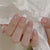 12 Sizes-24 Pcs Press On Nails R807
