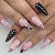 12 Sizes-24 Pcs Press On Nails C1557