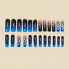 12 Sizes-24 Pcs Press On Nails Y1572