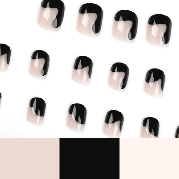 12 Sizes-24 Pcs Press On Nails JP1489