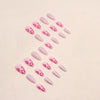 12 Sizes-24 Pcs Press On Nails W884
