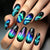 12 Sizes-24 Pcs Press On Nails Y1188