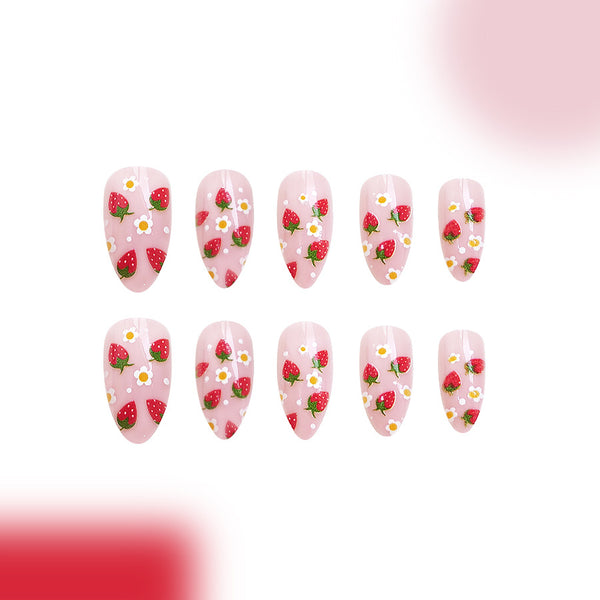 12 Sizes-24 Pcs Press On Nails C353