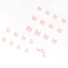 12 Sizes-24 Pcs Press On Nails JP1081