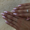 12 Sizes-24 Pcs Press On Nails JP4067
