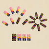 12 Sizes-24 Pcs Press On Nails Y1185