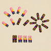 12 Sizes-24 Pcs Press On Nails Y1185