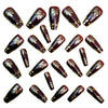 12 Sizes-24 Pcs Press On Nails Y1379