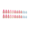 12 Sizes-24 Pcs Press On Nails Z919