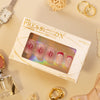 12 Sizes-24 Pcs Press On Nails GN004