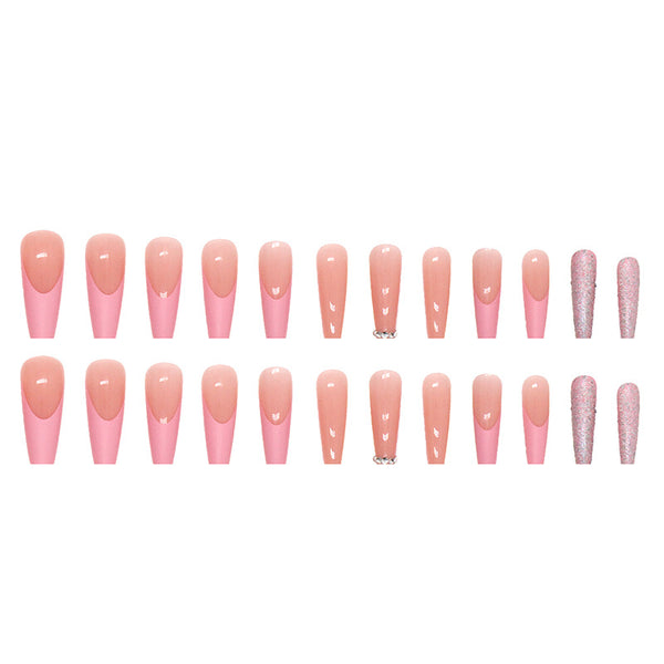 12 Sizes-24 Pcs Press On Nails Z582