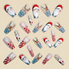 12 Sizes-24 Pcs Press On Nails Y1320