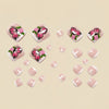 12 Sizes-24 Pcs Press On Nails Y1923