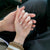 12 Sizes-24 Pcs Press On Nails JP1209