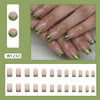 12 Sizes-24 Pcs Press On Nails W1232