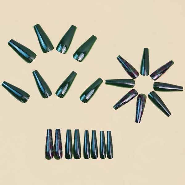12 Sizes-24 Pcs Press On Nails Y1758