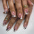 12 Sizes-24 Pcs Press On Nails JP3381