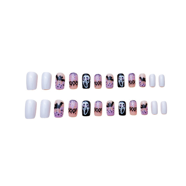 12 Sizes-24 Pcs Press On Nails Y148