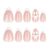 12 Sizes-24 Pcs Press On Nails JP3916