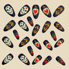 12 Sizes-24 Pcs Press On Nails Y202