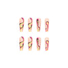 12 Sizes-24 Pcs Press On Nails W175