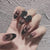 12 Sizes-24 Pcs Press On Nails JP1071