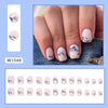 12 Sizes-24 Pcs Press On Nails W1048