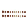 12 Sizes-24 Pcs Press On Nails R953