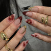 12 Sizes-24 Pcs Press On Nails JP3874