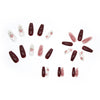 12 Sizes-24 Pcs Press On Nails R588