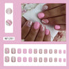 12 Sizes-24 Pcs Press On Nails W1281