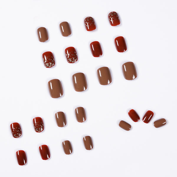 12 Sizes-24 Pcs Press On Nails JP1005