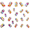12 Sizes-24 Pcs Press On Nails Y713