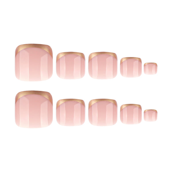 12 Sizes-24 Pcs Press On Nails JP4249