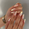 12 Sizes-24 Pcs Press On Nails BZ1417