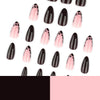 12 Sizes-24 Pcs Press On Nails JP4182