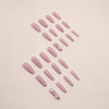 12 Sizes-24 Pcs Press On Nails Z728