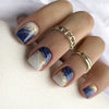 12 Sizes-24 Pcs Press On Nails C1654