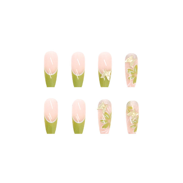 12 Sizes-24 Pcs Press On Nails Z401