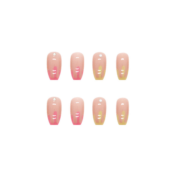 12 Sizes-24 Pcs Press On Nails Z383