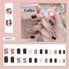 12 Sizes-24 Pcs Press On Nails R697