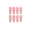 12 Sizes-24 Pcs Press On Nails JP1007