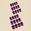 12 Sizes-24 Pcs Press On Nails Y129