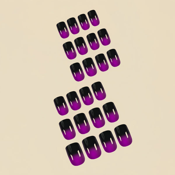 12 Sizes-24 Pcs Press On Nails Y129