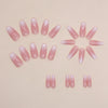 12 Sizes-24 PcsPress On Nails W1219